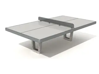Bordtennisbord betong fastmontert L152 x B274 x H76 cm