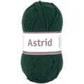 Astrid Superwash ullgarn mørk grønn 50 g