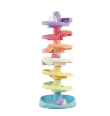 Quercetti PlayBio spiral kulebane 10 deler
