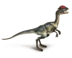Dinosaur Dilophosaurus 13,5 x 11 cm