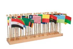 Flag Stand Of Africa