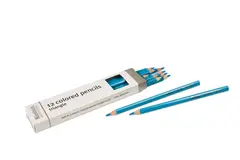 3-Sided Inset Pencils: Light Blue