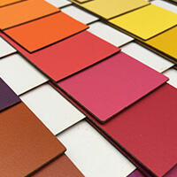 Nærbilde av høytrykkslaminat