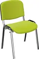 ISO konferansestol lime/sølv Lime Sølv
