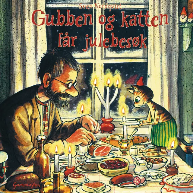 Gubben og katten får julebesøk CD 