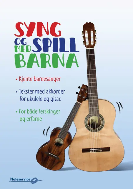 Syng og spill med barna 