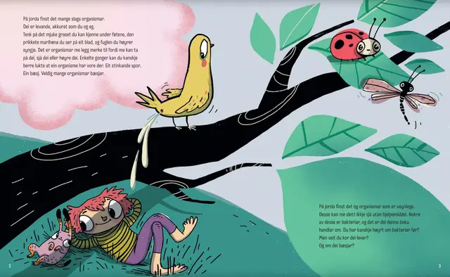 Kan bakteriar bæsje? Unni Vik 