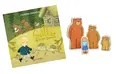 Gullhår og de tre bjørnene bok m figurer