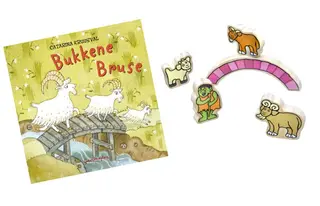Bukkene Bruse bok med figurer