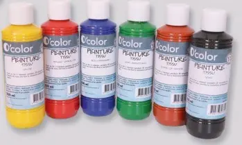 Tekstilmaling basic 6 x 250ml 