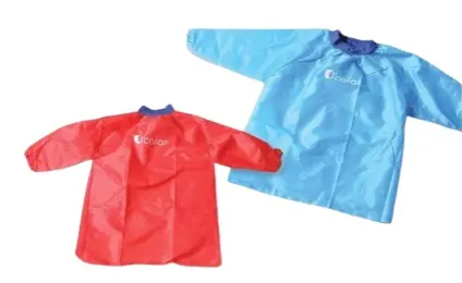 Maleforkle med arm 4-6 år 