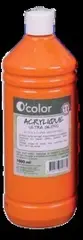 Akrylmaling oransje 500 ml