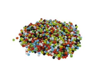 Rocaille kongo perler Ø5 mm, 500 g