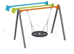 Fugleredehuske i metall gr&#248;nn B320 x D202 x H252 cm