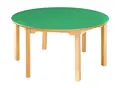 Marius Laminatbord rundt gr&#248;nn &#216;120 x H58 cm