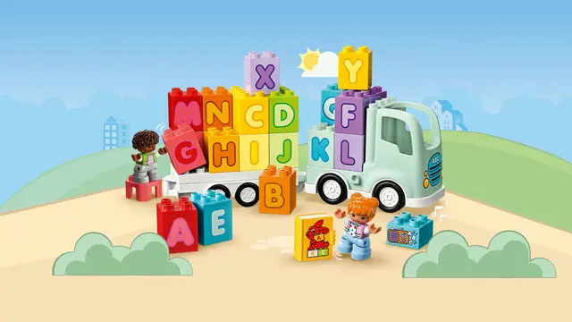 LEGO® Duplo® Alfabetlastebil 36 deler 