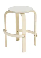 Taburett i bjerk H:53cm F7927 Lys Gr&#229;