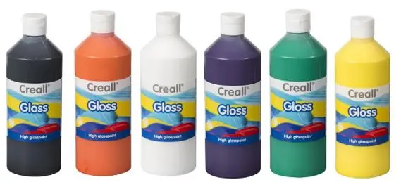 Halloween-maling 6 stk x 500 ml 