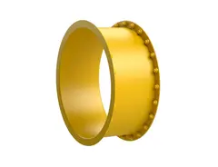 Tunnelsklie r&#248;relement rett gul &#216;88 x L35 cm