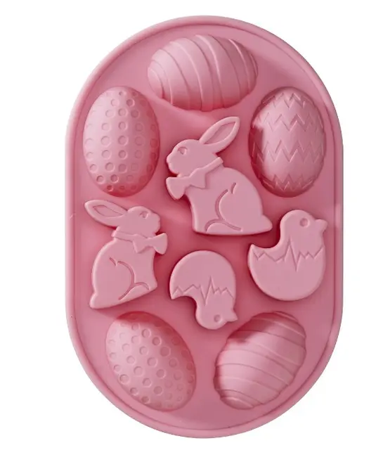 Silikonform påske L23 x B15 x H2 cm 
