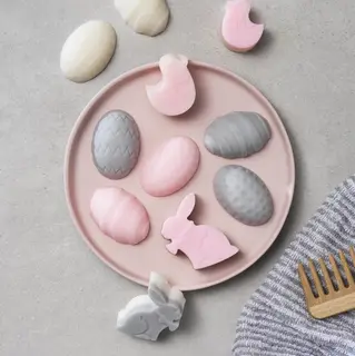 Silikonform påske L23 x B15 x H2 cm