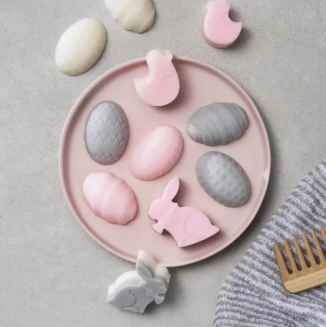 Silikonform påske L23 x B15 x H2 cm 