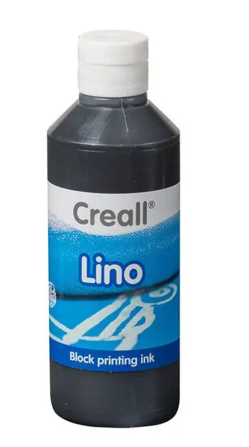 Trykkfarge sort 250 ml 