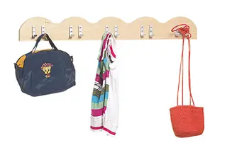 Knaggrekke 12 knagger L120 cm