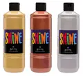Akrylmaling metallic 3 stk x 500 ml