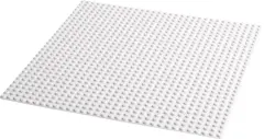 LEGO® Classic hvit basisplate L25 x B25 cm