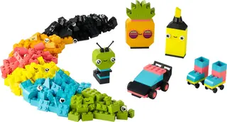LEGO® Classic kreativ lek m neonfarger 333 deler