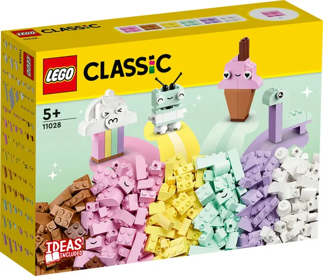 LEGO® Classic kreativ lek m pastellfarge 333 deler 