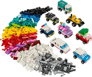 LEGO® Classic kreative kjøretøy 900 deler