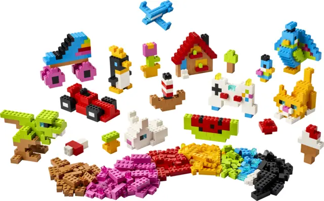 LEGO® Classic Kreativitetssett 820 deler 