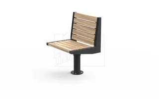 Ekholt stol med rotasjon B60 x D55 x H87 cm
