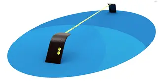 Rampline slakkline L410 x H45 cm