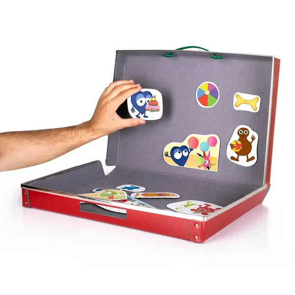 Flanellograf eventyrkoffert L45 x B33 cm 