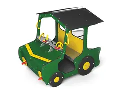 Traktor lekehus Grønn