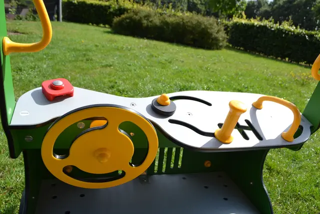 Traktor lekehus Grønn 