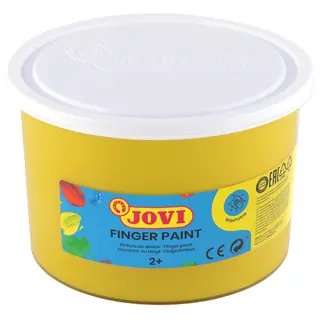 Fingermaling på boks gul 500 ml