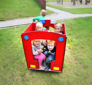 Brannbil mini L120 x B80 x H106 cm