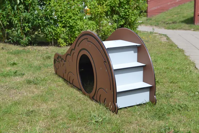 Sklie brun bjørn L178 x B43 x H72 cm 