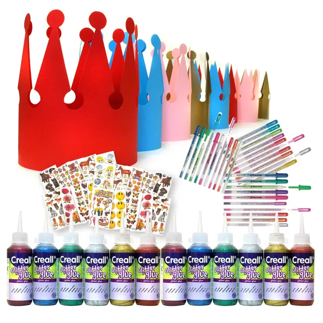 Bursdagspakke 50 kroner og tilbehør 