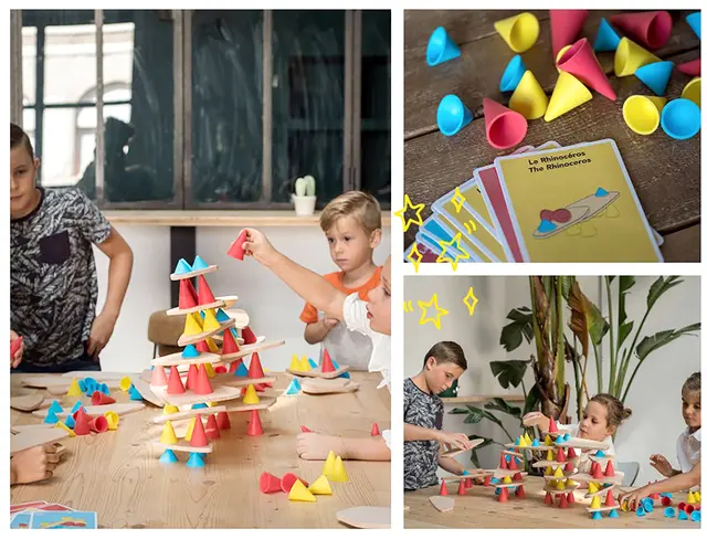 Piks balansespill 128 deler 