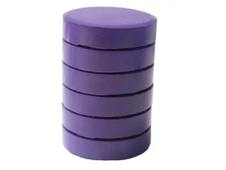 Fargeblokker XL lilla Ø55 mm, 6 stk