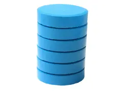 Fargeblokker XL blå Ø55 mm, 6 stk