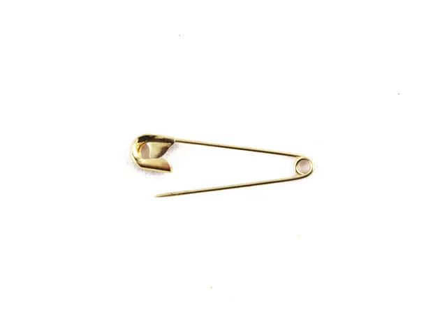 Sikkerhetsnåler storpakk gull L3,4 cm, 1440 stk 