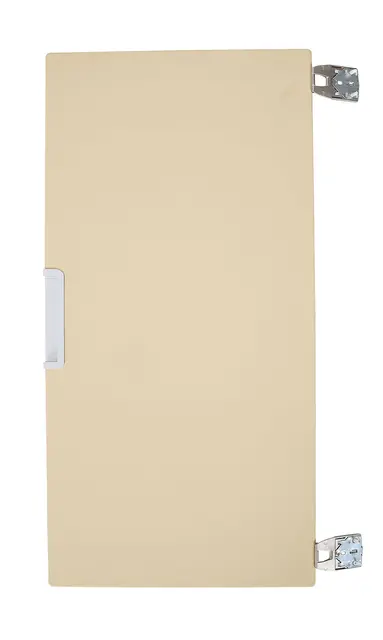 Quadro stor dør til yttervegg beige B37 x B75 cm, 90° softclose 