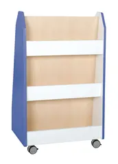 Quadro bokreol tosidig bl&#229; B90 x D38 x H98 cm