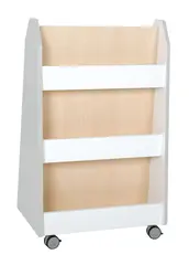 Quadro bokreol tosidig gr&#229; B90 x D38 x H98 cm